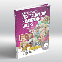 Renniks Australian Coin & Banknote Values 2022 Catalogue 31st Edition Softcover