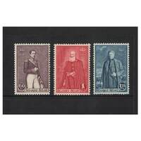 Belgium: 1930 Independence Centenary Set of 3 Stamps Scott 218/20 MUH #EU156