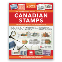 Unitrade 2022 Specialised Catalogue of Canadian Stamps Softcover in Full Coloured Pages