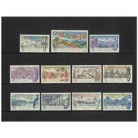 Czechoslovakia: 1961 "PRAGA 1962" (2nd/3nd) Set of 11 Stamps Michel 1293/99 MUH #EU161