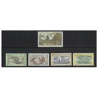 Czechoslovakia: 1957 Tatra National Park Set of 5 Stamps Michel 1035/39 MUH #EU162