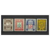 Estonia: 1938 Charity Set of 4 Stamps Michel 131/34 MUH #EU164