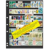 Cocos (Keeling) Islands 1965-88 Selection of 33 Complete Commemorative Sets 109 Stamps & 5 Mini Sheets MUH #478