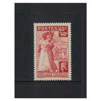 France: 1938 Volunteers Fund Single Stamp Michel 432 MUH #EU167