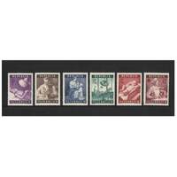Austria: 1954 Social Welfare Set of 6 Stamps Michel 999/1004 MUH #EU168