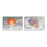 Norfolk Island 2021 Land Snails Set of 2 Stamps MUH
