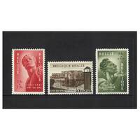 Belgium: 1954 Prisoners Set of 3 Stamps Michel 992/64 MUH #EU170