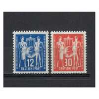 Germany-East: 1949 Postal Union Set of 2 Stamps Michel 243/44 MUH #EU177