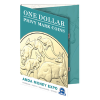 2022 ANDA Privy Mark $1 Coin Empty Folder