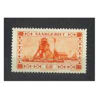 Saar: 1930 60c Colliery Single Stamp Michel 143 MUH #EU188