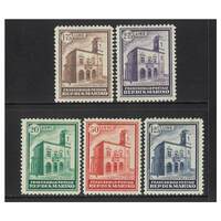 San Marino: 1932 GPO Opening Set of 5 Stamps Michel 175/79 MLH #EU191
