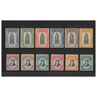 San Marino: 1935 Melchiorre Delfico Anniversary Set of 12 Stamps Michel 215/26 MH #EU191