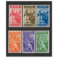 Vatican City: 1935 Judicial Congress Set of 6 Stamps Michel 45/50 MUH #EU195