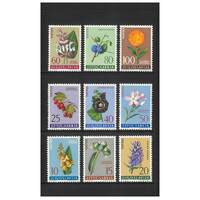Yugoslavia: 1961 Medicinal Plants Set of 9 Stamps Michel 943/51 MUH #EU198