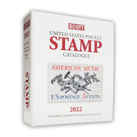 Scott 2022 USA Pocket Stamp Catalogue Valuing Guide Full Colour 690 Pages 16x19cm