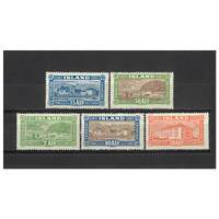 Iceland: 1925 Views Set of 5 Stamps Scott 144/48 MLH #EU200