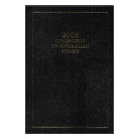 Australia 2005 Executive Year Book of Stamps Collection W/ Gilt-Edged Pages MUH
