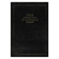 Australia 2006 Executive Year Book of Stamps Collection W/ Gilt-Edged Pages MUH