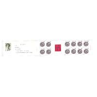 China: 1989 Year of The Snake Booklet of 12 Stamps (SB16) SEE Scott 2193a #CN450