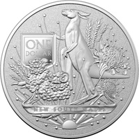 Australia 2022 Coat of Arms (New South Wales) - $1 1oz Silver Investment Coin 