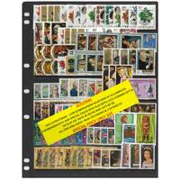 Aitutaki 1972-78 Selection of 23 Complete Commemorative Sets 70 Stamps & 2 Mini Sheets MUH #466