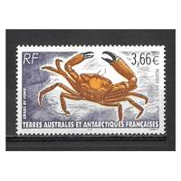 French Southern & Antarctic Territory: 2002 €3.66 Crab Single Stamp Scott 308 MUH #RW468