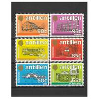 Netherlands Antilles: 1984 Government Build-ings New Value Set/6 Stamps Scott 515/20 MUH #RW478