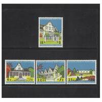 Netherlands Antilles: 1959 Historic Buildings Set/5 Stamps Scott B43/47 MUH #RW478