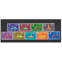 Netherlands Antilles: 1973 Pictorials, New Values Set/9 Stamps Scott 340/48 MUH #RW478
