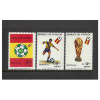 Ecuador: 1981 World Cup Airs Set/3 Stamps Scott C723/25 MUH #RW485
