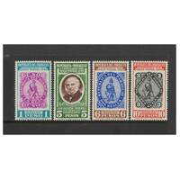 Paraguay: 1940 Stamp Centenary Set/4 Stamps Scott 378/81 MUH #RW485