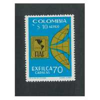 Colombia: 1970 "Exfilca" 10p Air Single Stamp Scott C532 MUH #RW496