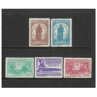 Paraguay: 1958 St. Ignatius Set/5 Stamps Scott 520/24 MUH #RW497