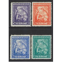 Surinam: 1928 Charity Set/4 Stamps Scott B4/7 MLH #RW497