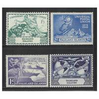 Falkland Islands: 1949 UPU Omnibus Issues Set/4 Stamps SG 168/71 MUH #BR305