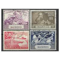 Mauritius: 1949 UPU Omnibus Set/4 Stamps SG 272/75 FU #BR306