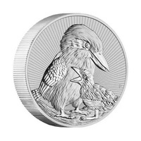 Australia 2020 Kookaburra Mother & Baby 2oz Fine Silver $2 UNC Coin Loose