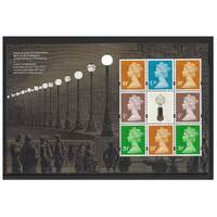 Great Britain 2021 Industrial Revolutions - Victoria Dock Booklet Pane of 8 Definitive Stamps MUH