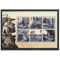 Great Britain 2022 Unsung Heroes: Women of World War II - Defending the Home Booklet Pane of 6 Stamps MUH