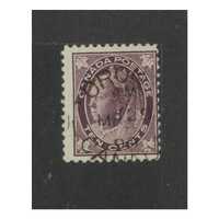 Canada: 1898 QV "Four Leaf" 10c Single Stamp SG 149 FU #BR332