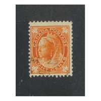 Canada: 1897 QV "Four Leaf" 8c Single Stamp SG 148 FU #BR332