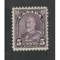Canada: 1930 KGV 5c Violet Single Stamp SG 295 Fine MUH #BR332