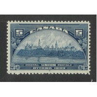 Canada: 1933 5c UPU Congress Single Stamp SG 329 MLH #BR333