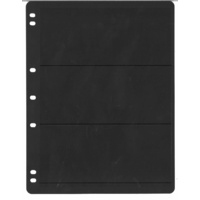 Prinz Single-Sided Stamp Stock Page Three Divisions Pack of 10