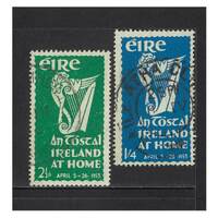 Ireland: 1953 "An Tostal" Set/2 Stamps SG 154/55 FU #BR357