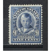 Newfoundland: 1911 9c Prince John Single Stamp SG 124 MLH #BR366