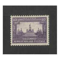 Newfoundland: 1928 10c Memorial p14-13½ Single Stamp SG 172a Fine MLH #BR366