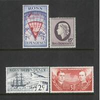 Ross Dependency: 1967 Decimal Pictorial Set/4 Stamps SG 5/8 MUH #BR385