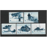 Ross Dependency: 2007 Expedition Anniversary Set/5 Stamps SG 104/08 MUH #BR385