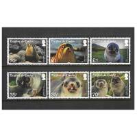 Tristan Da Cunha: 2017 Fur Seals Set/6 Stamps SG 1199/204 MUH #BR400